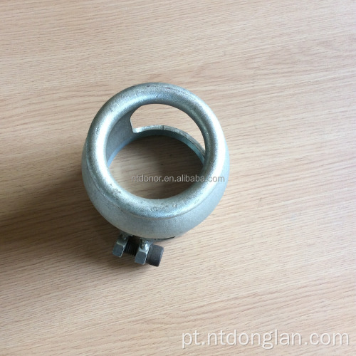 tampa do cilindro de gás de aço de metal ou anel de pescoço